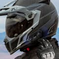 Miniatyrbillede 2 af 4: Intercom-headset til motorcykler med 2000 meters rækkevidde og Bluetooth-understøttelse - 2-pak