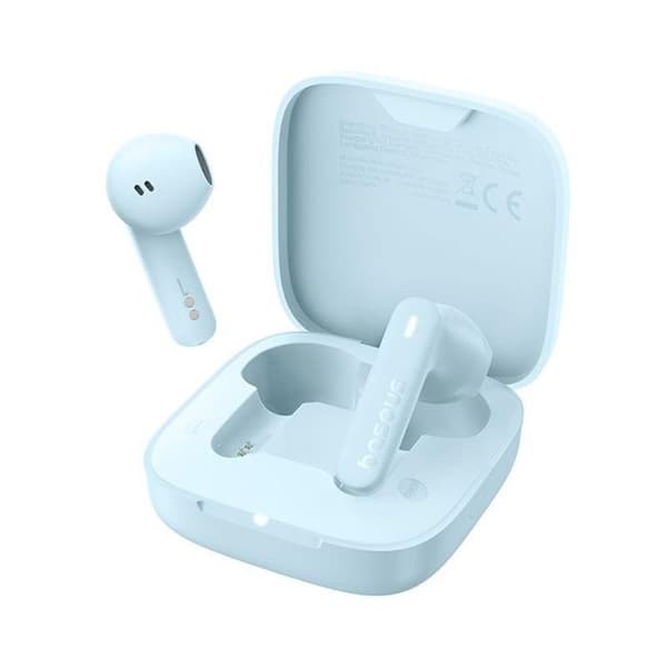 Trådlösa hörlurar Bowie E16 (A00061900313-01) Bluetooth 5.3, True Wireless, touchkontroll, vattentåliga Baseus Blue