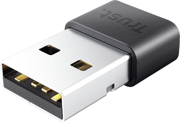 Trust Myna - Netværksadapter - USB - Bluetooth 5.0 - Sort