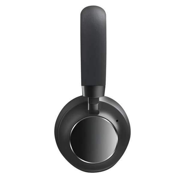 Trådlös Bluetooth-hörlur med brusreduktion, 30 timmars batteritid, vridbar, Akashi, svart