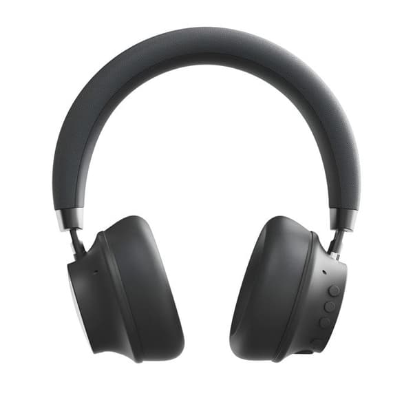 Trådlös Bluetooth-hörlur med brusreduktion, 30 timmars batteritid, vridbar, Akashi, svart
