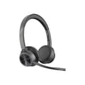 Miniatyrbild 4 av 4: Headset - Bluetooth - trådlöst, trådbundet - USB-C, USB-A via Bluetooth-adapter - HP Inc. - Poly Voyager 4320-M - Headset