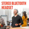 Miniatyrbild 2 av 4: Headset - Bluetooth - trådlöst, trådbundet - USB-C, USB-A via Bluetooth-adapter - HP Inc. - Poly Voyager 4320-M - Headset