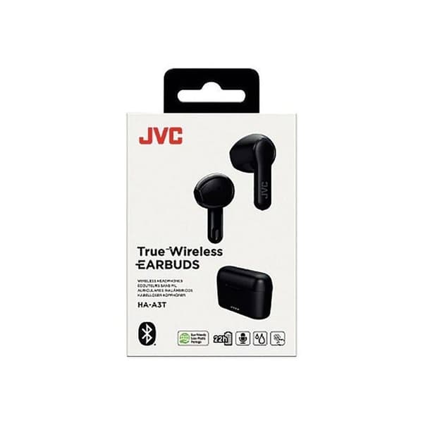 JVC HA-A3T trådlösa hörlurar svarta