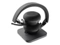 Miniatyrbild 2 av 3: Trådlösa headset - Logitech - Zone Wireless Teams - Svart - Stereo - Aktiv brusreducering