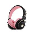 Miniatyrbild 1 av 4: Hej Kitty Metal Logotyp Rund Form - Trådlösa hörlurar Bluetooth V5.3 (rosa)