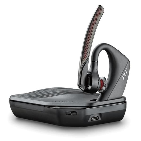 Plantronics Voyager 5200 Bluetooth-headset med bärbart strömfodral