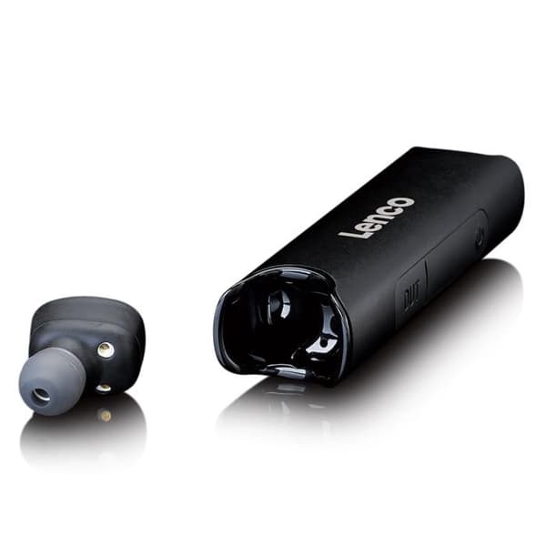 LENCO EPB-440 Vattentäta In-Ear Bluetooth-hörlurar Svart