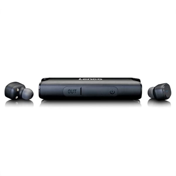 LENCO EPB-440 Vattentäta In-Ear Bluetooth-hörlurar Svart