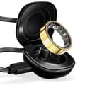 Miniatyrbild 6 av 6: Bluetooth-ansluten ring Hälsospårning Multisport Vattentät Storlek 9 Guld