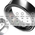 Miniatyrbild 5 av 6: Bluetooth-ansluten ring Hälsospårning Multisport Vattentät Storlek 10 Svart