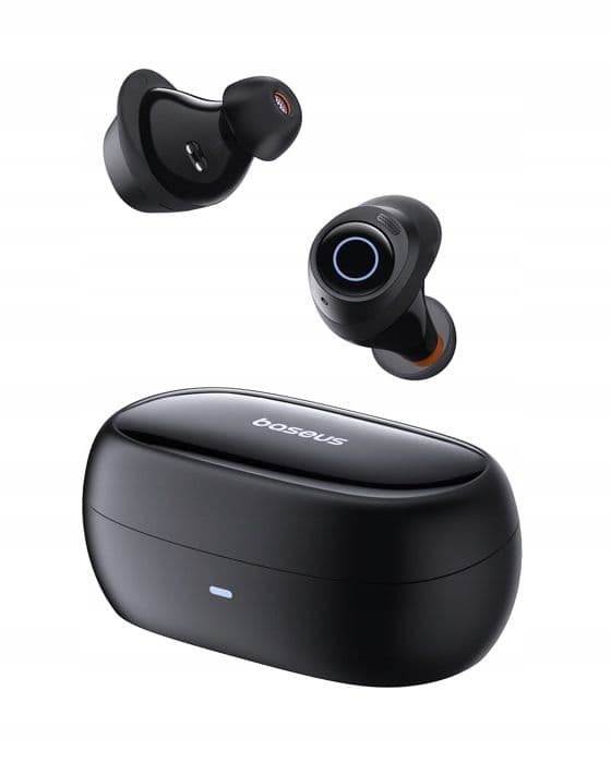 TWS-hörlurar - Baseus - Bowie MA20 Pro - Bullerdämpning - IPX6 - Bluetooth 5.3 - Svart