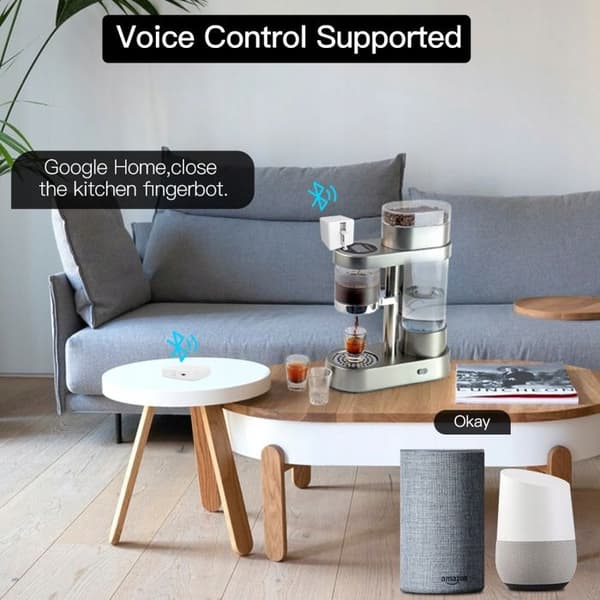 Hub Multi-Code Intelligent - Moes - Zigbee & Bluetooth - Röstkontroll - 128 Enheter