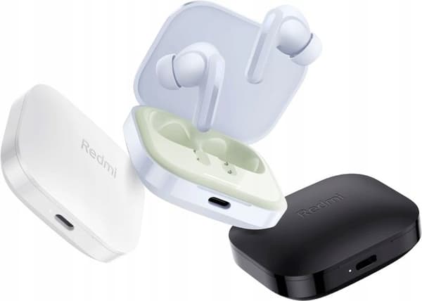 Trådlösa Öronproppar - Xiaomi - Redmi Buds 5 - Bluetooth 5.3 - Brusreducering 46 dB - Svart