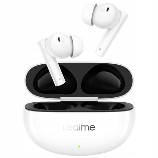 Trådlösa hörlurar - REALME - Buds Air 5 - Bluetooth 5.3 - ANC - IPX5 - Vit