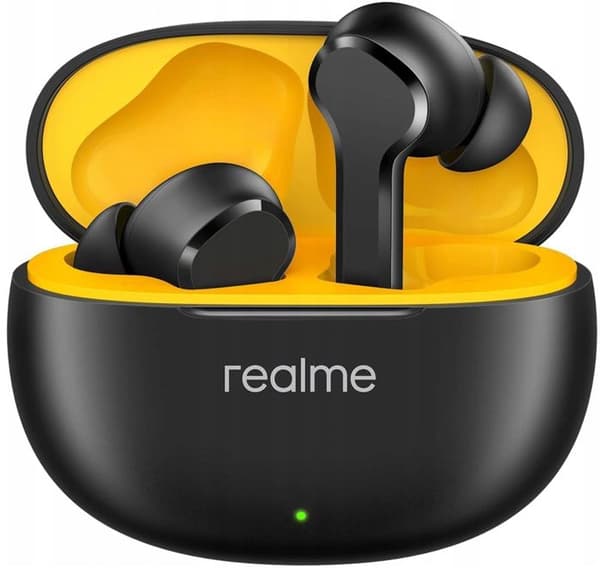Trådlösa hörlurar - REALME - Buds T110 - Bluetooth - IPX5 - Svart