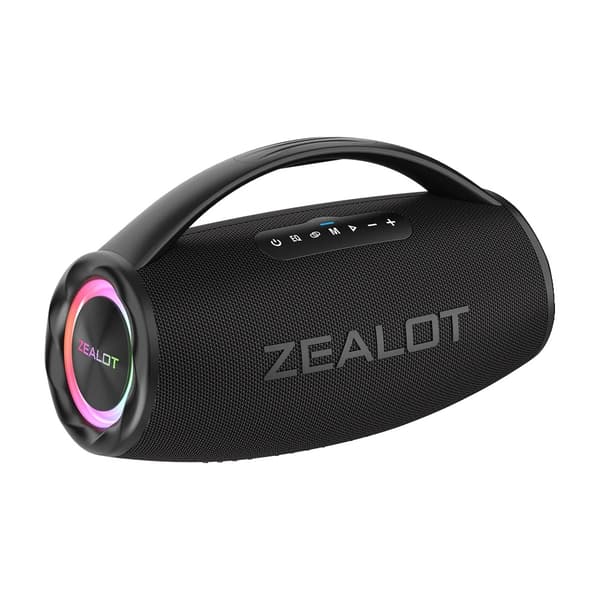 Trådløs bærbar højttaler, 80W udgangseffekt, 16000mAh batteri,Zealot S97HEI, Højttaler