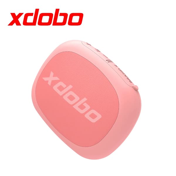 Bärbar Bluetooth-högtalare, vattentålig design, upp till 8 timmars speltid,Rosa, Talare