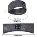 Miniatyrbild 2 av 4: INN Huvudband bluetooth Bluetooth 5.0 Stereo-högtalare 10 timmars batteritid Multifunktionell följeslagare för sömn Sporthuvudband