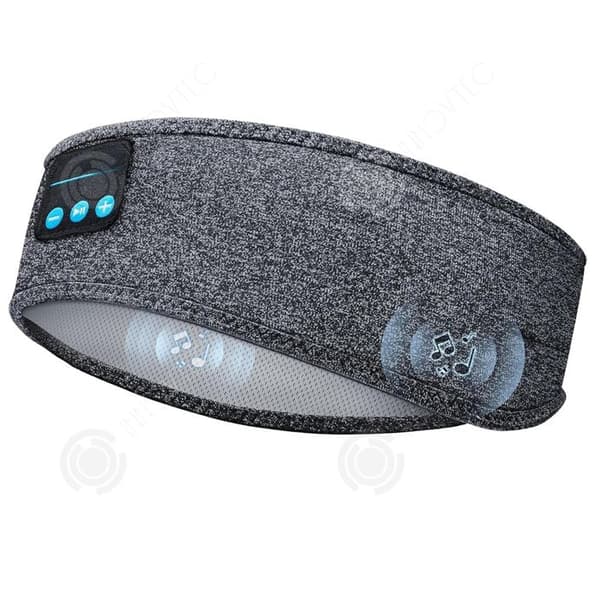 INN Huvudband bluetooth Bluetooth 5.0 Stereo-högtalare 10 timmars batteritid Multifunktionell följeslagare för sömn Sporthuvudband