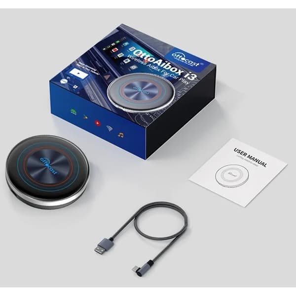 Ottocast OttoAibox i3 PCS46 Trådløs CarPlay AI-boks til BMW