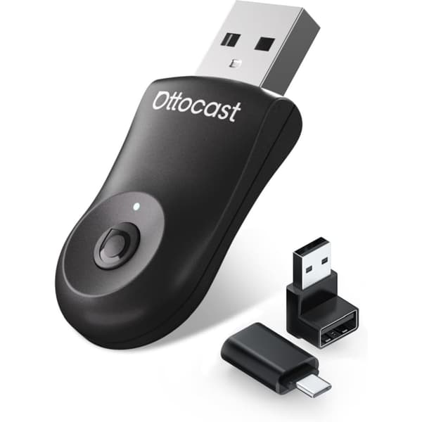 Ottocast Mini 2in1 trådlös CarPlay / Android Auto-adapter CA505-T