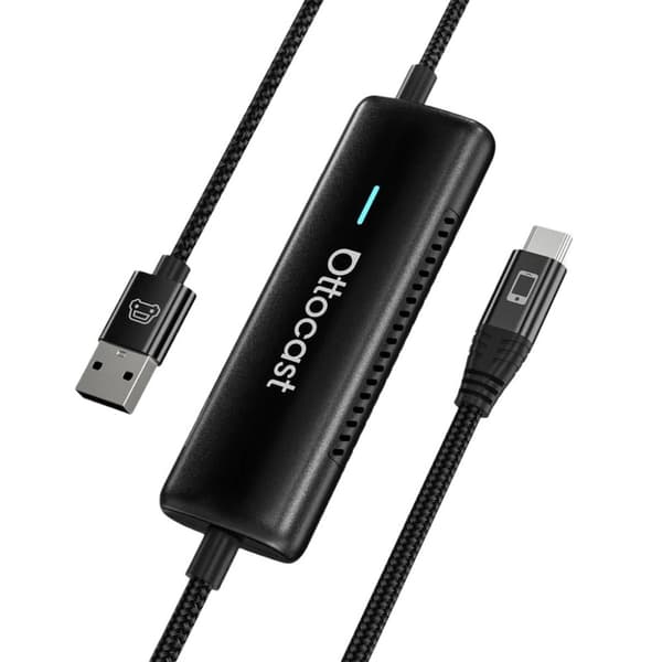 Ottocast Mirror Touch Trådlös CarPlay Biladapter DisplayPort