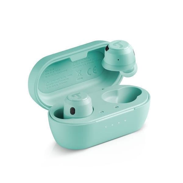 Teufel REAL BLUE TWS 3, trådlösa Bluetooth-hörlurar med hybrid brusreducering - Misty Green