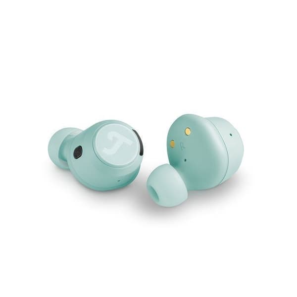 Teufel REAL BLUE TWS 3, trådlösa Bluetooth-hörlurar med hybrid brusreducering - Misty Green