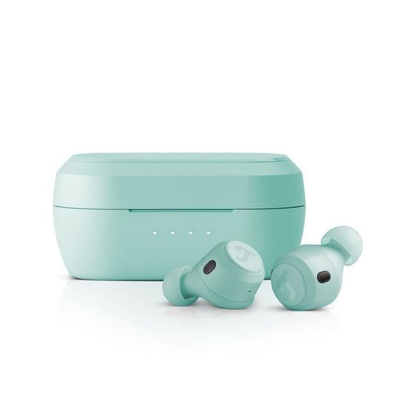 Teufel REAL BLUE TWS 3, trådlösa Bluetooth-hörlurar med hybrid brusreducering - Misty Green