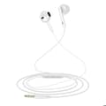 Miniatyrbild 5 av 5: Jack 3,5mm In-ear hörlurar 1,2m Musik och samtal handsfree LinQ Vit