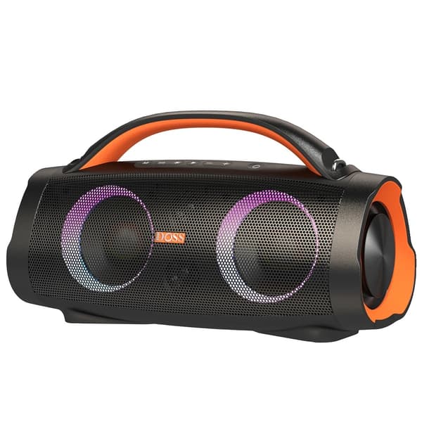 Utomhus Bärbar Högtalare, 100W Utgångseffekt, 10400mAh Batterikapacitet, IPX6 Vattentålig,Orange