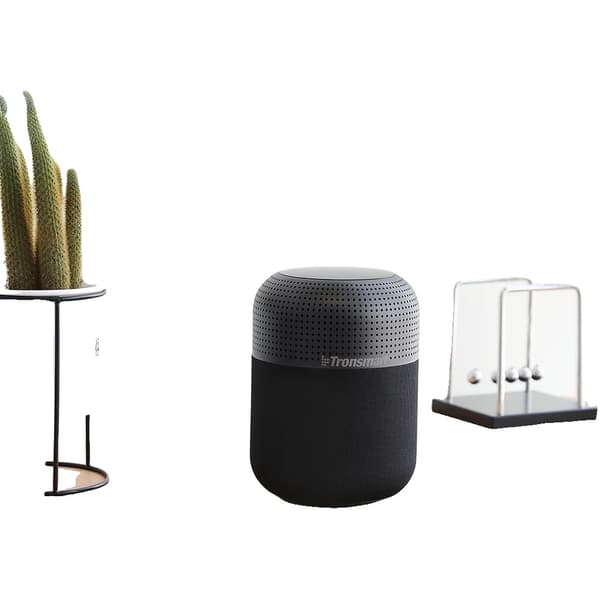 Bluetooth-kaiutin, 360 asteen ympäröivä ääni, 60W teho, IPX5 vesitiivis,Musta