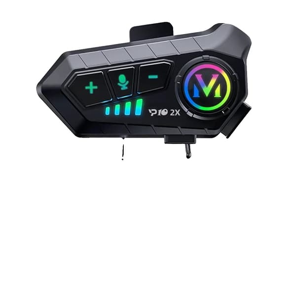 Hjälmheadset, Intercom Avstånd 300M, Vattentålig, Bluetooth V5.3,1st 2mik