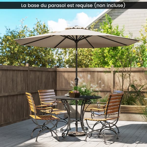 Patiovarjo, 270x270x240 cm, Beige
