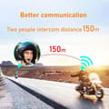 Miniatyrbild 2 av 4: BOROCO Kit Huvudfri Motocykel, BT12B V5.0 Hi-FI Kit Bluetooth Huvudtelefon Motocykel