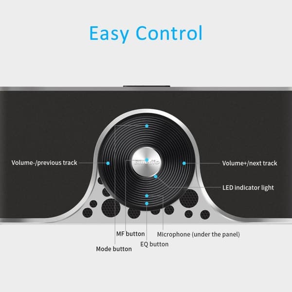 Bluedio TS3  Bluetooth 4,2 högtalare med subwoofer