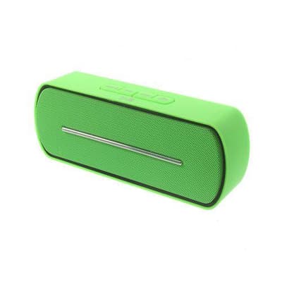 Grön Bluetooth Mini-Högtalare med Mikrofon