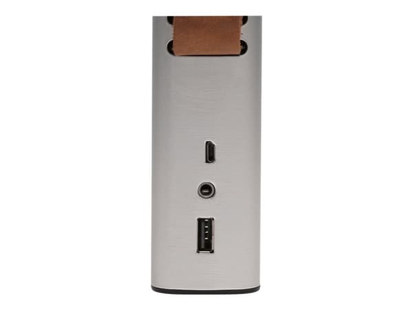 DENVER BTS-200 - Høyttaler - for bærbar bruk - trådløs - Bluetooth - 10 watt - sølv