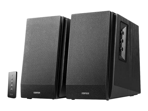 Edifier R1700BT - Høyttalere - bokhylle - trådløs - Bluetooth - 66 watt (Total) - toveis - svart