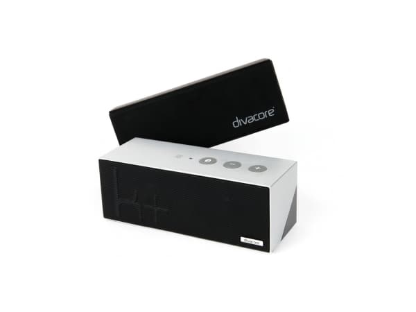 Divacore Ktulu II+, 2.1 kanavaa, Neodyymi, Langallinen & langaton, APT-X, 15 m, Micro-USB, USB A-tyyppi Hopea