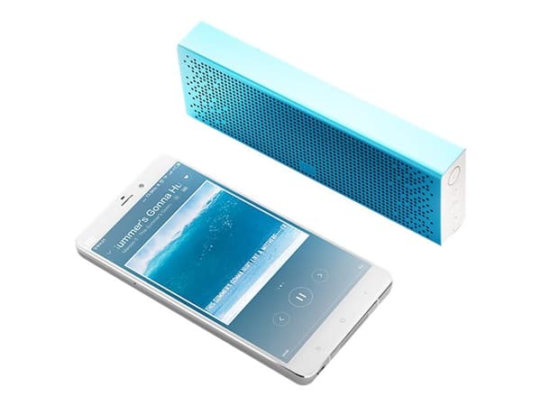 Xiaomi MI - Högtalare - för bärbar användning - trådlös - Bluetooth - 6 Watt - blå