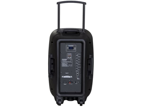 Blaupunkt PA12, 650 W, Langallinen & langaton, A2DP, Kannettava stereokaiutin, Musta, Laukku