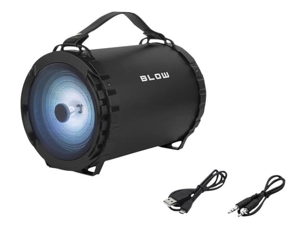 BLOW BT920, 120 W, Langaton, 2.0+EDR, Kannettava stereokaiutin, Musta, Sylinteri