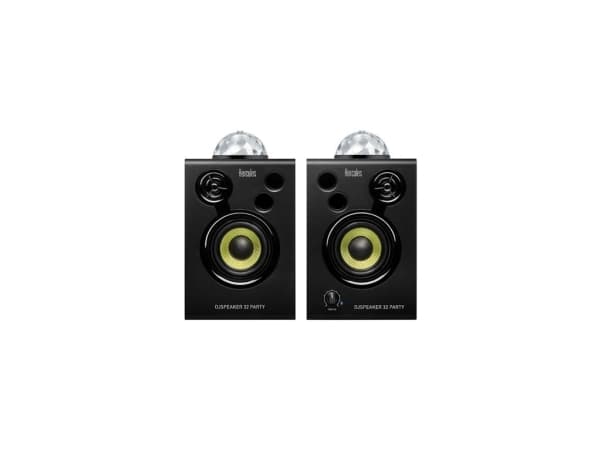 Hercules DJ Speaker 32 Party, 2.0 kanavaa, Langallinen, 30 W, Musta