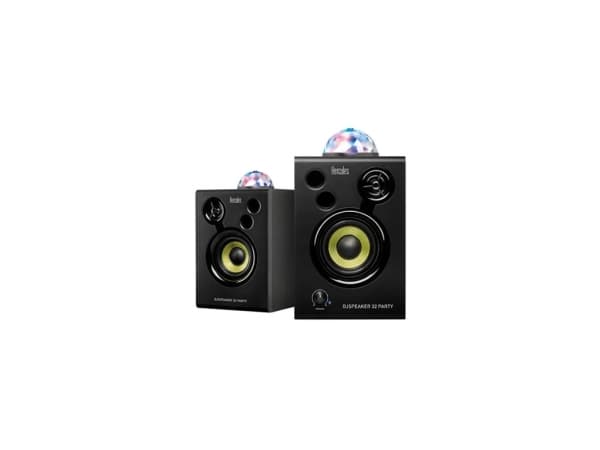 Hercules DJ Speaker 32 Party, 2.0 kanavaa, Langallinen, 30 W, Musta
