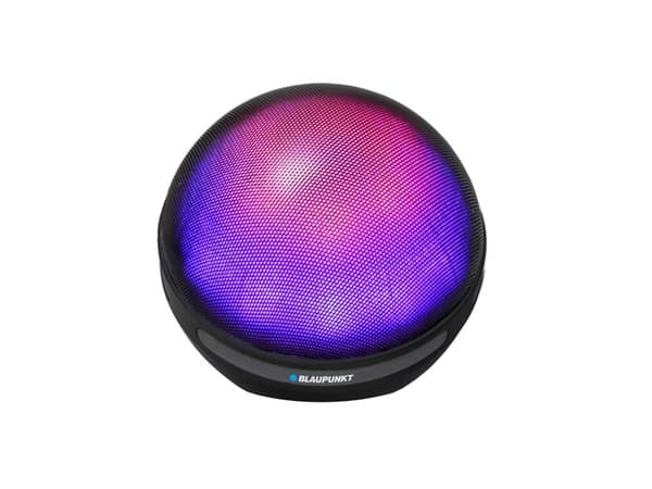 Blaupunkt BT08LED, 5 W, Kabel & Trådlös, A2DP, Svart, Sfärisk, Multi