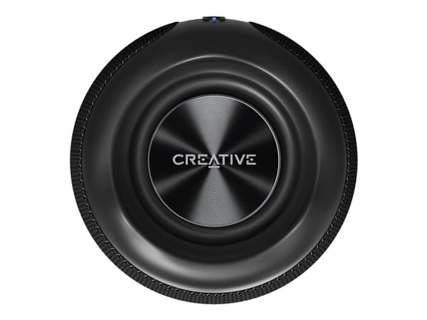Creative MUVO Play - Högtalare - för bärbar användning - trådlös - Bluetooth - 10 Watt - svart