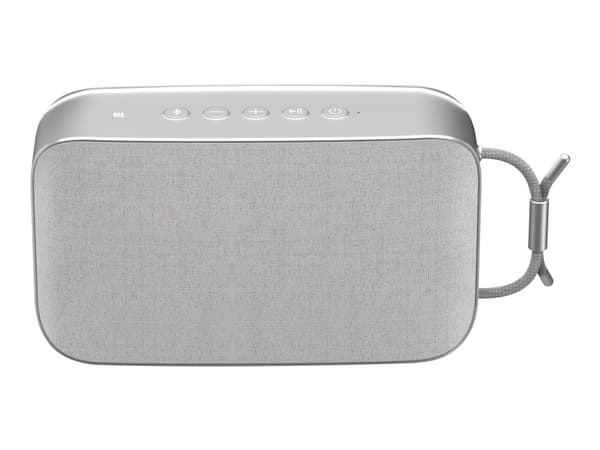 TechniSat BluSpeaker TWS XL - Högtalare - för bärbar användning - trådlös - NFC, Bluetooth - 30 Watt - grå