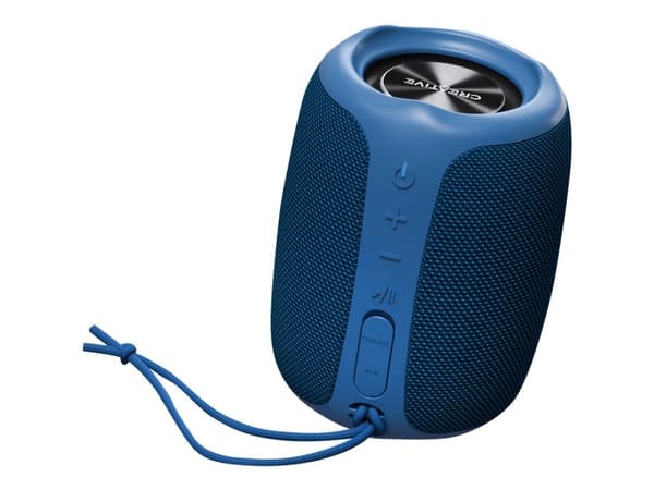 Creative MUVO Play - Høyttaler - for bærbar bruk - trådløs - Bluetooth - 10 watt - blå